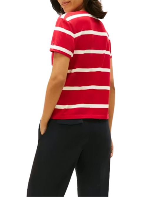 T-shirt regular fit a righe Tommy Hilfiger | WW0WW478090E2